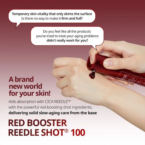 سرم ریدل شات رد بوستر 100 وی تی کازمتیک VT COSMETICS Red Booster Reedle Shot 100