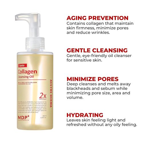شوینده روغنی لاکتو کلاژن قرمز مدی پیل MEDI-PEEL Red Lacto Collagen Cleansing Oil