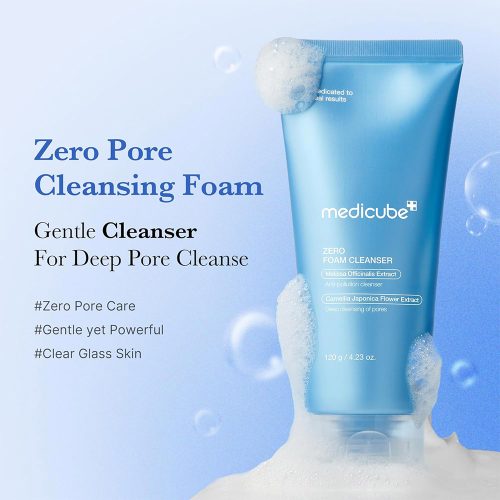 فوم شستشوی کنترل منافذ مدی کیوب Medicube Zero Foam Cleanser