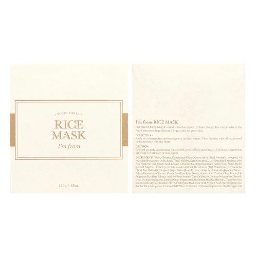 ماسک برنج آیم فرام آبرسان و روشن کننده پوست I'm From Rice Mask