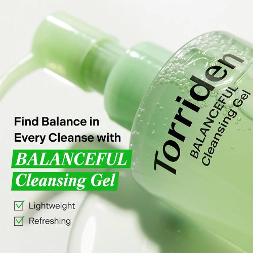ژل شستشو تسکین دهنده سیکا توریدن Torriden Balanceful Cica Cleansing Gel