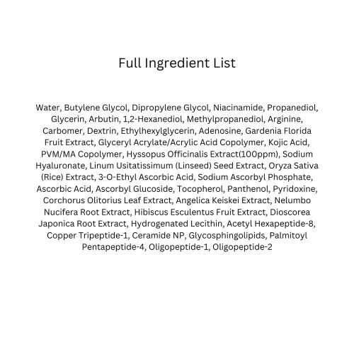 سرم تسکین دهنده و روشن کننده زوفا مقدس آرنسیا Arencia Holy Hyssop Serum 12