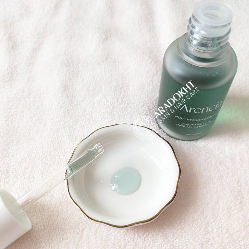 سرم تسکین دهنده و روشن کننده زوفا مقدس آرنسیا Arencia Holy Hyssop Serum 12