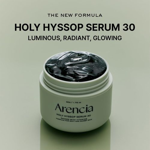 سرم ماسک تسکین دهنده و درخشان کننده زوفا مقدس آرنسیا Arencia Holy Hyssop Serum 30