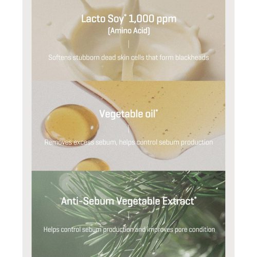 شوینده روغنی ضد جوش سرسیاه لاکتو سویا سام بای می Some By Mi Lacto soy Sebum & Blackhead Cleansing Oil