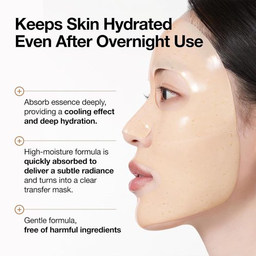 ماسک ورقه ای برنج و کلاژن آنوا مرطوب و درخشان کننده پوست Anua Rice 70 Glow Collagen Mask