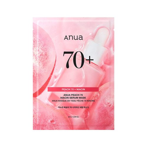 ماسک ورقه ای سرم هلو نیاسینامید آنوا روشن کننده و آبرسان پوست Anua Peach 70% Niacin Serum Mask