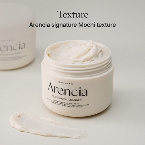 پاک کننده عمقی موچی برنج و موسین حلزون آرنسیا ARENCIA Rice Mucin Cleanser