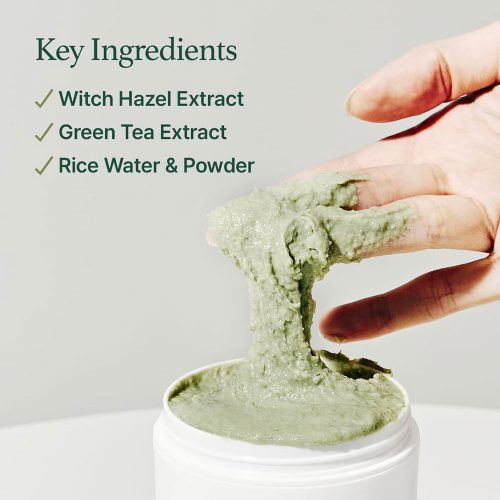 پاک کننده عمقی موچی برنج و چای سبز آرنسیا تسکین دهنده و کنترل چربی پوست Arencia Fresh Green Rice Mochi Cleanser