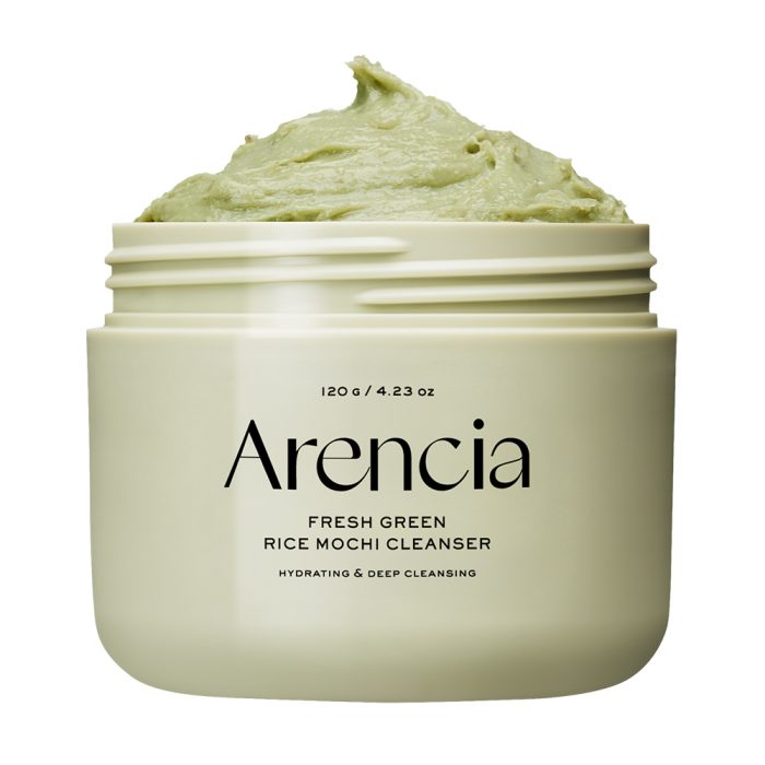 پاک کننده عمقی موچی برنج و چای سبز آرنسیا تسکین دهنده و کنترل چربی پوست Arencia Fresh Green Rice Mochi Cleanser