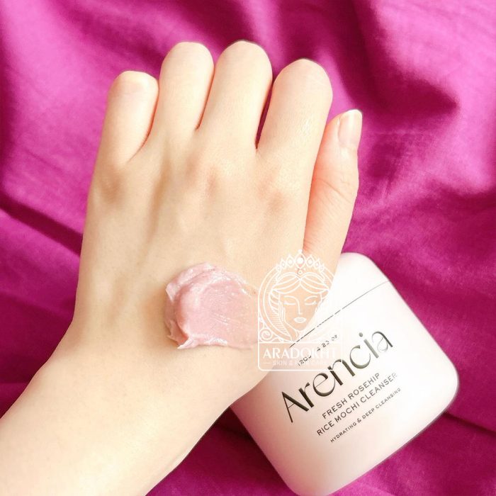 پاک کننده عمقی موچی رزهیپ آرنسیا روشن کننده پوست Arencia - Fresh Rosehip Rice Mochi Cleanser