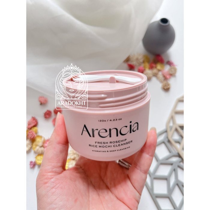 پاک کننده عمقی موچی رزهیپ آرنسیا روشن کننده پوست Arencia - Fresh Rosehip Rice Mochi Cleanser