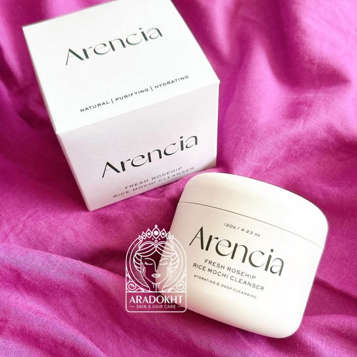پاک کننده عمقی موچی رزهیپ آرنسیا روشن کننده پوست Arencia - Fresh Rosehip Rice Mochi Cleanser