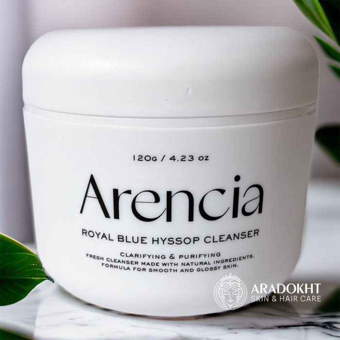 پاک کننده عمقی موچی زوفا آبی آرنسیا Arencia Blue Hyssop Rice Mochi Cleanser