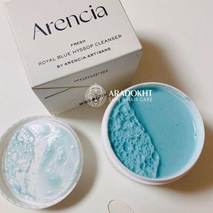 پاک کننده عمقی موچی زوفا آبی آرنسیا Arencia Blue Hyssop Rice Mochi Cleanser