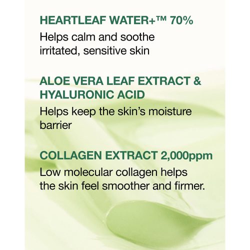 پک ماسک هارتلیف و هیالورون آنوا تسکین دهنده پوست Anua Heartleaf 70 Soothing Collagen Mask
