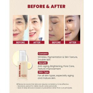 سرم لیپوزوم رتینال و جنسینگ سیاه کی سکرت K-SECRET SEOUL 1988 Serum Retinal Liposome 2% + Black Ginseng