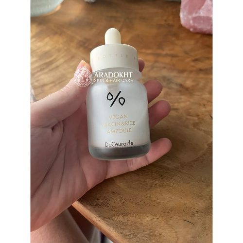 آمپول روشن کننده نیاسینامید و برنج دکتر سراکل Dr. Ceuracle Vegan Niacin & Rice Ampoule