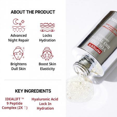 آمپول ضد چروک و جوانساز کمپلکس 9 پپتاید مدی پیل Medi-Peel Peptide 9 Volume Bio-Tox Ampoule PRO