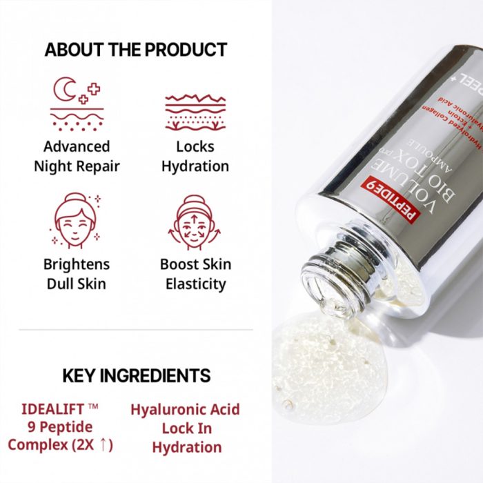 آمپول ضد چروک و جوانساز کمپلکس 9 پپتاید مدی پیل Medi-Peel Peptide 9 Volume Bio-Tox Ampoule PRO