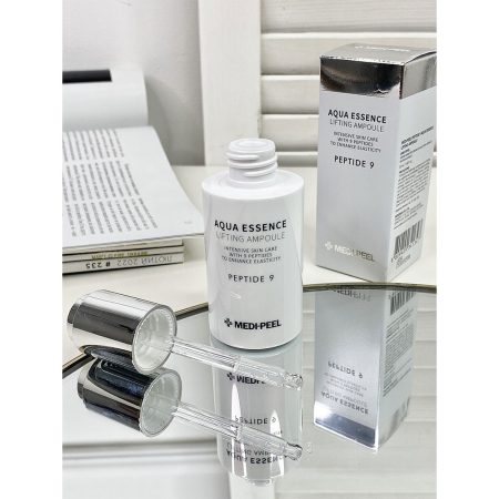 آمپول ضد چروک و روشن کننده 9 پپتاید آکوا اسنس مدی پیل MEDI-PEEL Peptide 9 Aqua Essence Lifting Ampoule