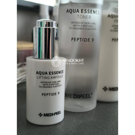 آمپول ضد چروک و روشن کننده 9 پپتاید آکوا اسنس مدی پیل MEDI-PEEL Peptide 9 Aqua Essence Lifting Ampoule