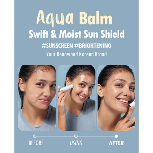 آکوا بالم استیکی کاهی مرطوب کننده و جوانساز پوست KAHI Aqua Balm SPF50