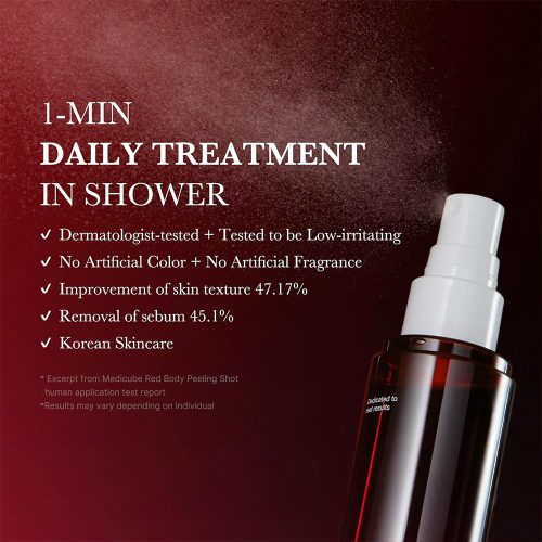 اسپری لایه بردار و ضد جوش بدن مدی کیوب Medicube Red Acne Body Peeling Shot