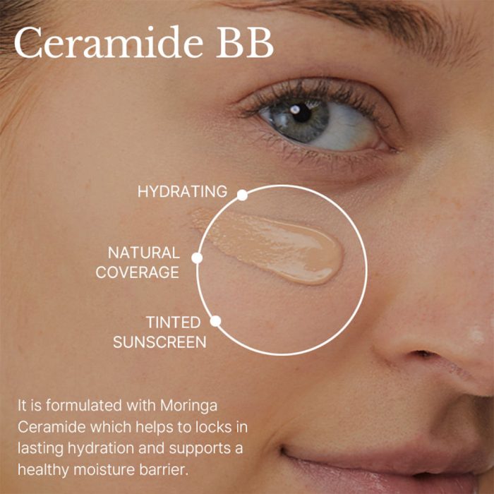 بی بی کرم مورینگا سرامید هیمیش Heimish Moringa Ceramide BB Cream SPF 30