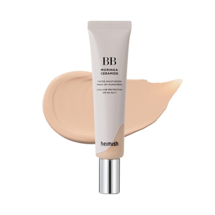 بی بی کرم مورینگا سرامید هیمیش Heimish Moringa Ceramide BB Cream SPF 30
