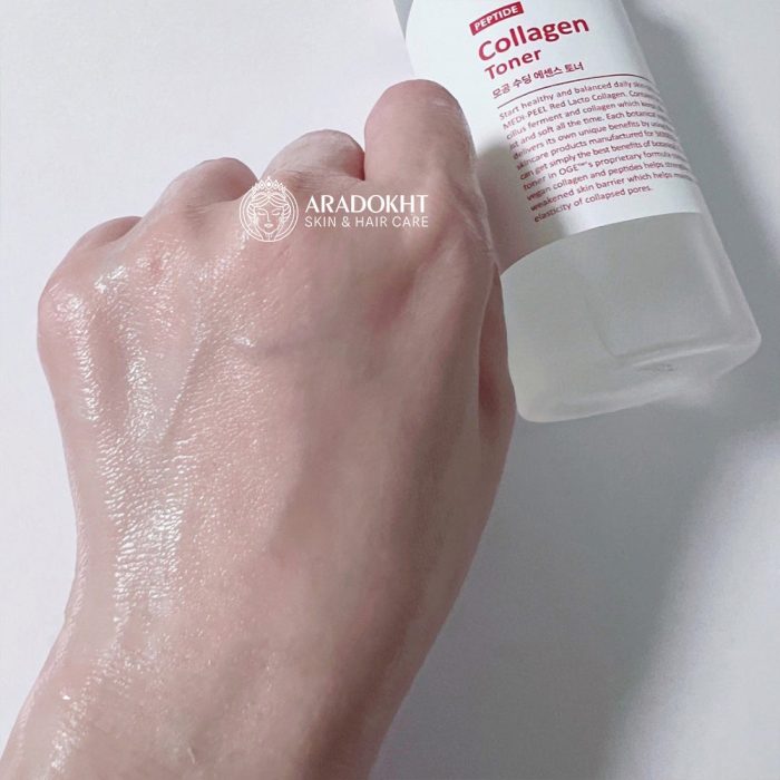 تونر اسنس تسکین دهنده لاکتو کلاژن قرمز مدی پیل Medi-Peel Red Lacto Collagen Soothing Essence Toner