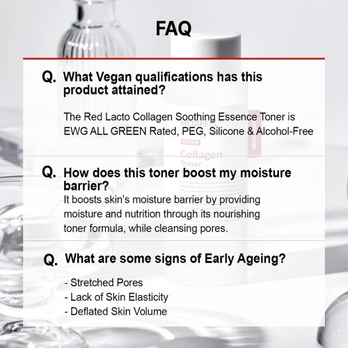 تونر اسنس تسکین دهنده لاکتو کلاژن قرمز مدی پیل Medi-Peel Red Lacto Collagen Soothing Essence Toner