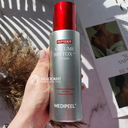 تونر ضدچروک و آبرسان بایو توکس 9پپتاید مدی پیل Medi-Peel Peptide 9 Volume Bio Tox Toner Pro