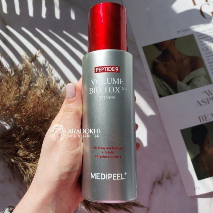تونر ضدچروک و آبرسان بایو توکس 9پپتاید مدی پیل Medi-Peel Peptide 9 Volume Bio Tox Toner Pro