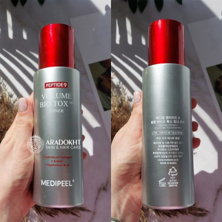 تونر ضدچروک و آبرسان بایو توکس 9پپتاید مدی پیل Medi-Peel Peptide 9 Volume Bio Tox Toner Pro