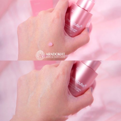 سرم اگزوزوم PDRN شات 2000 مدی کیوب ضد چروک و روشن کننده PDRN PINK EXOSOME SHOT SERUM 2000