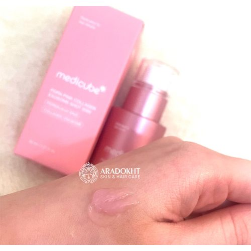 سرم اگزوزوم PDRN شات 2000 مدی کیوب ضد چروک و روشن کننده PDRN PINK EXOSOME SHOT SERUM 2000