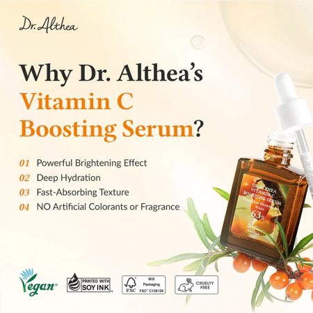 سرم ضد لک ویتامین سی 63 درصد دکتر التیا Dr. Althea Vitamin C Boosting Serum