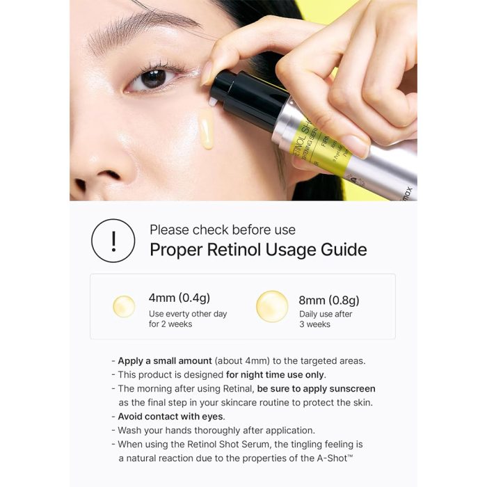 سرم ضد چروک رتینول شات سلیمکس Celimax the vita-a retinol shot tightening serum