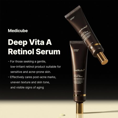 سرم ضد چروک رتینول مدی کیوب Medicube Deep Vita A Retinol Serum