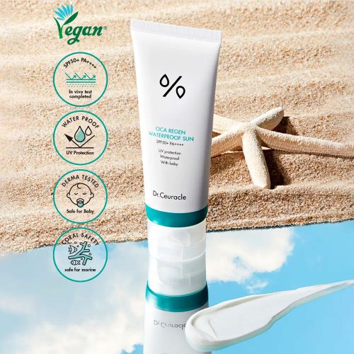 ضد آفتاب واتر پروف سیکا دکتر سراکل DR. CEURACLE Cica Regen Waterproof Sun
