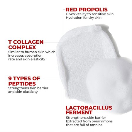 فوم شوینده لاکتو کلاژن قرمز مدی پیل Medi-Peel Red Lacto Collagen Clear 2.0