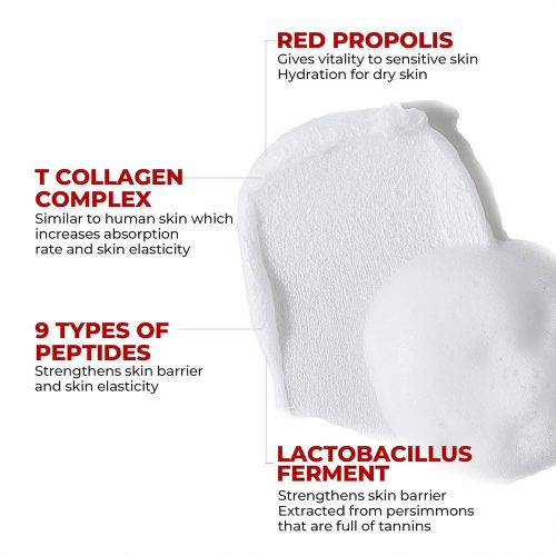 فوم شوینده لاکتو کلاژن قرمز مدی پیل Medi-Peel Red Lacto Collagen Clear 2.0