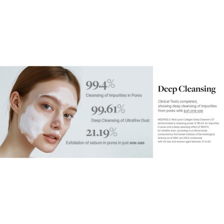 فوم شوینده لاکتو کلاژن قرمز مدی پیل Medi-Peel Red Lacto Collagen Clear 2.0