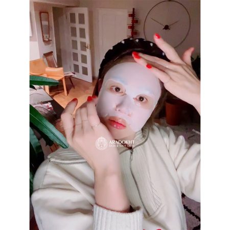 ماسک ضد چروک بایو لیفتیگ شماره 9 نامبوزین Numbuzin No.9 Sheet Mask NAD+ BIO Lifting-sil Full Face Mask