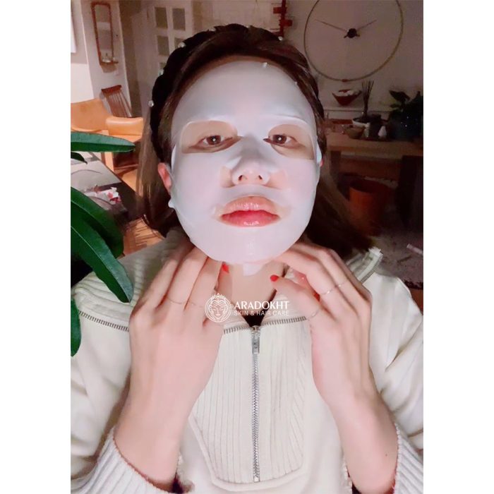 ماسک ضد چروک بایو لیفتیگ شماره 9 نامبوزین Numbuzin No.9 Sheet Mask NAD+ BIO Lifting-sil Full Face Mask