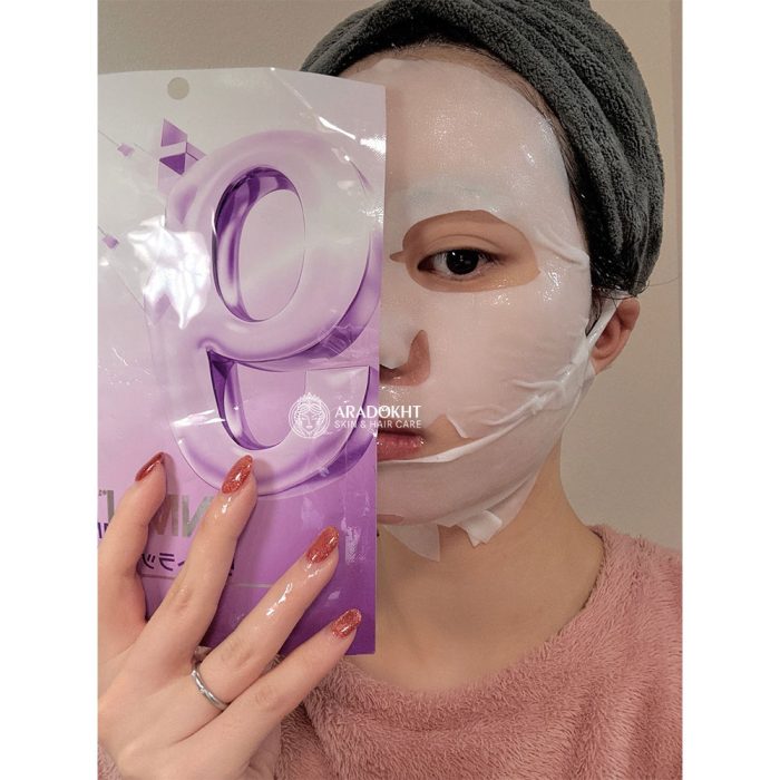 ماسک ضد چروک بایو لیفتیگ شماره 9 نامبوزین Numbuzin No.9 Sheet Mask NAD+ BIO Lifting-sil Full Face Mask