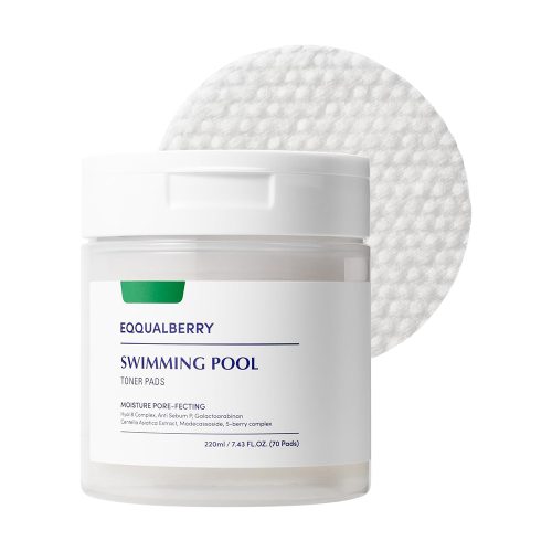 پد تونر آبرسان و تسکین دهنده اکوال بری EQQUALBERRY Swimming Pool Toner Pads