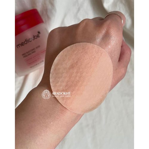 پد تونر ضد جوش و لایه بردار سوکسینیک اسید مدی کیوب Medicube Red Succinic Acid Peeling Pad