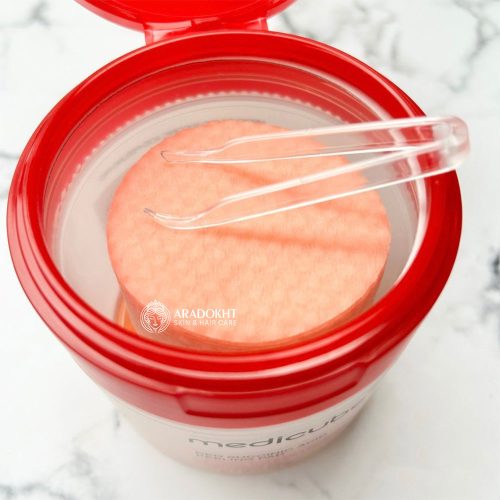 پد تونر ضد جوش و لایه بردار سوکسینیک اسید مدی کیوب Medicube Red Succinic Acid Peeling Pad